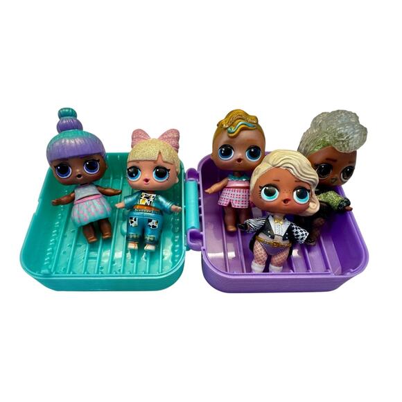 LOL SURPRISE Glitter Glam 3 Inch Dolls Clothing Accessories Bundle - Picture 2 of 9